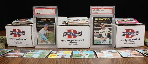1970s Misc. Baseball Card Complete Sets 